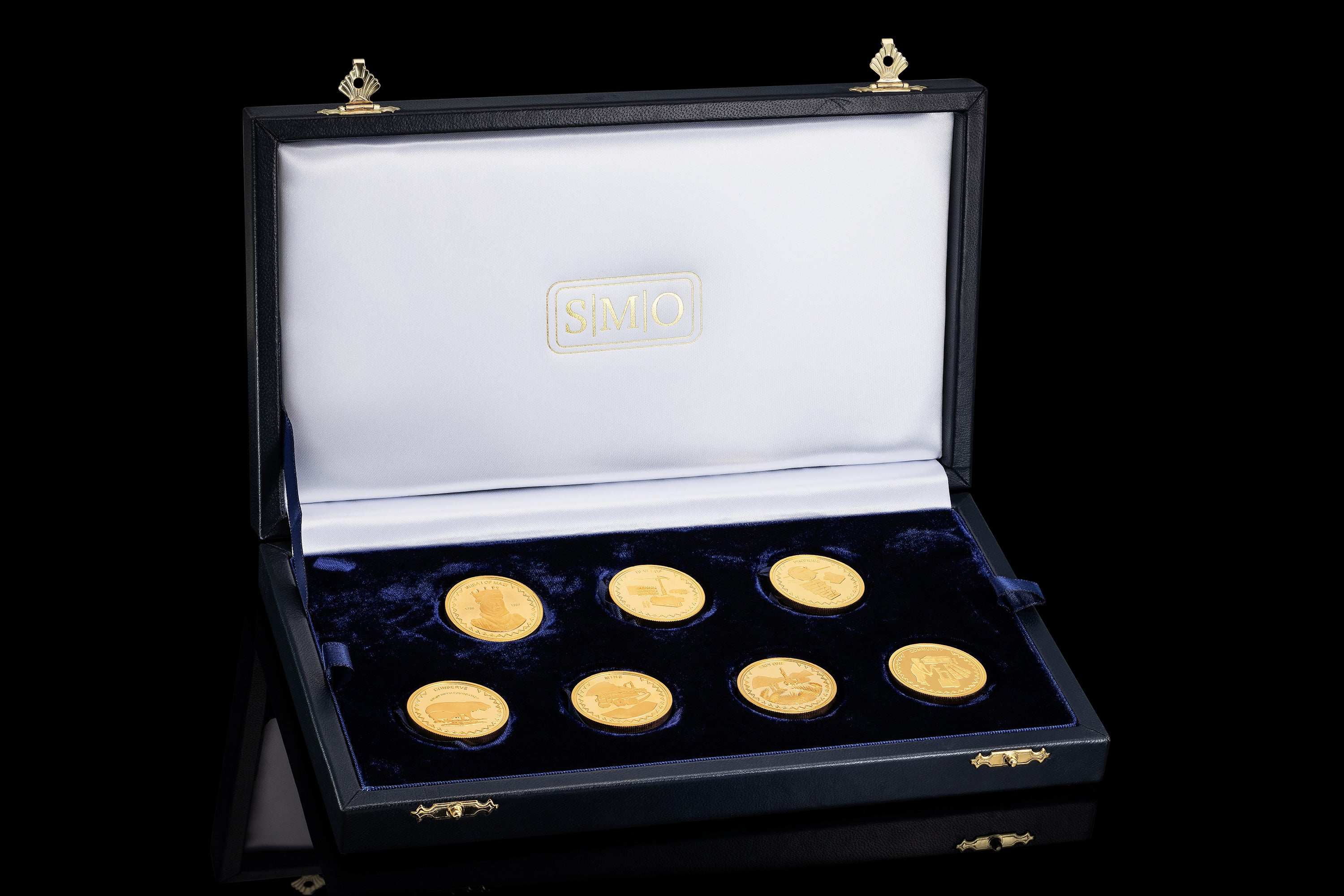 SMO Gold coin investment gifts hummingbird coin set yanfolia africa boxset open